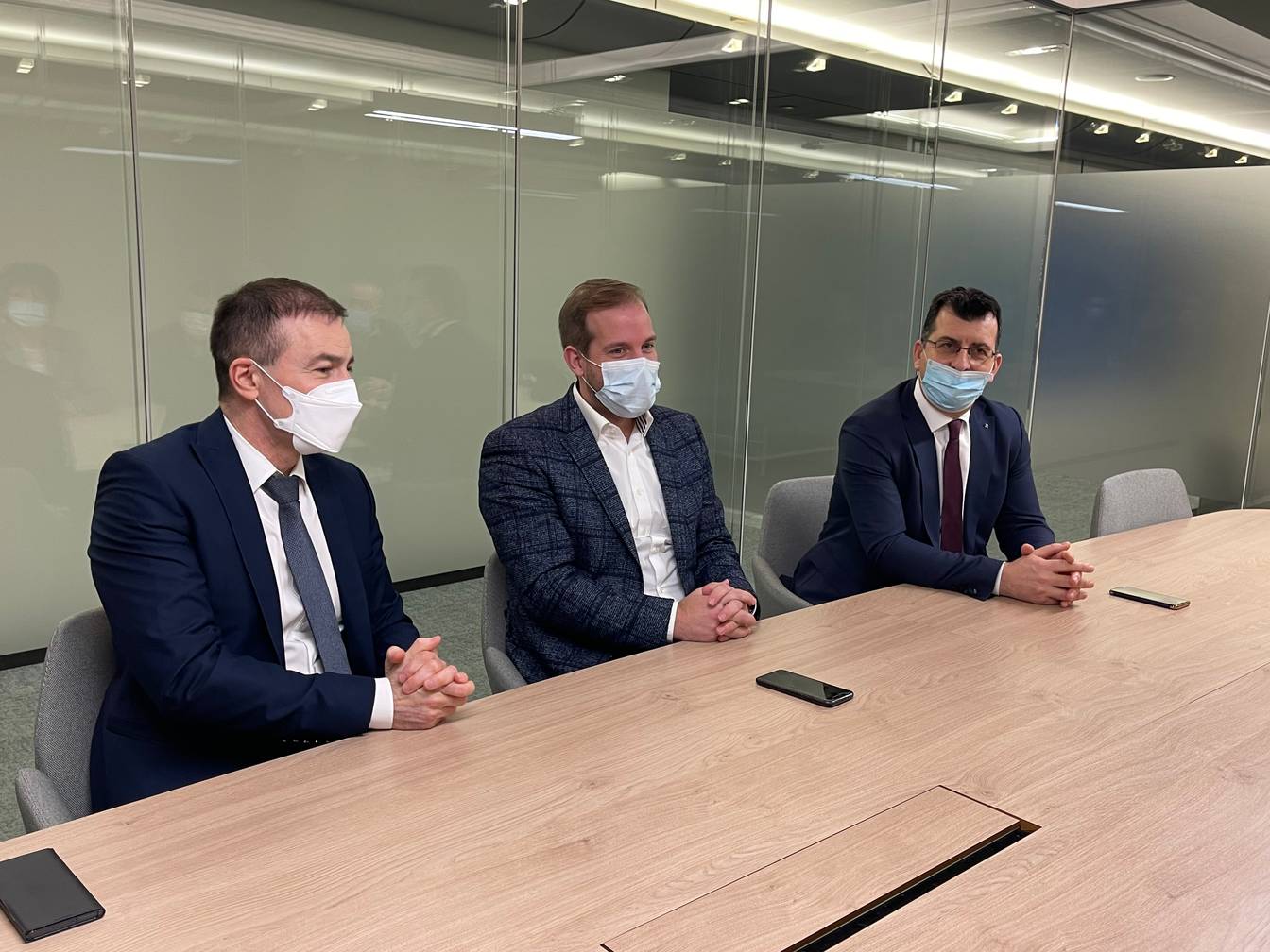  Андрей Ковачев, Йерун Ленарс и Асим Адемов 